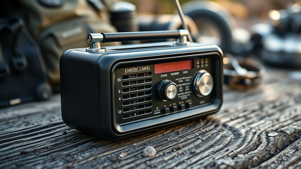 emergency radio features checklist
