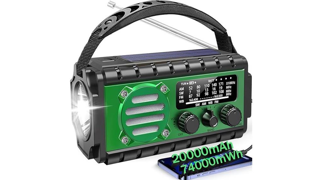 emergency solar phone charger