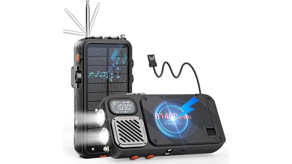 emergency solar power bank