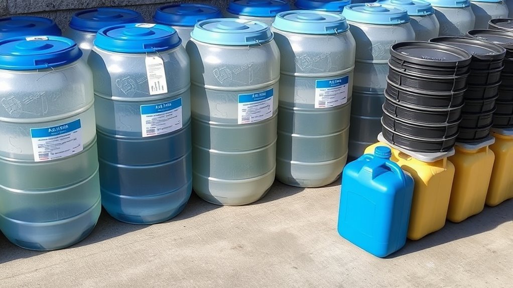 emergency water storage planning