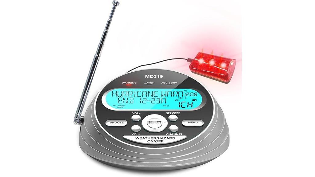 emergency weather radio backup