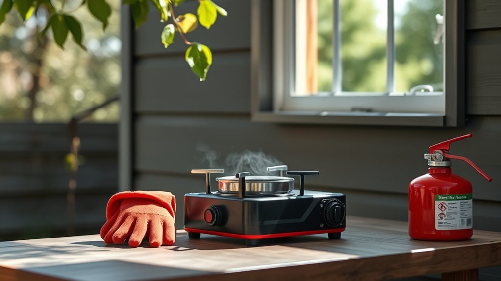 ensure proper ventilation safety