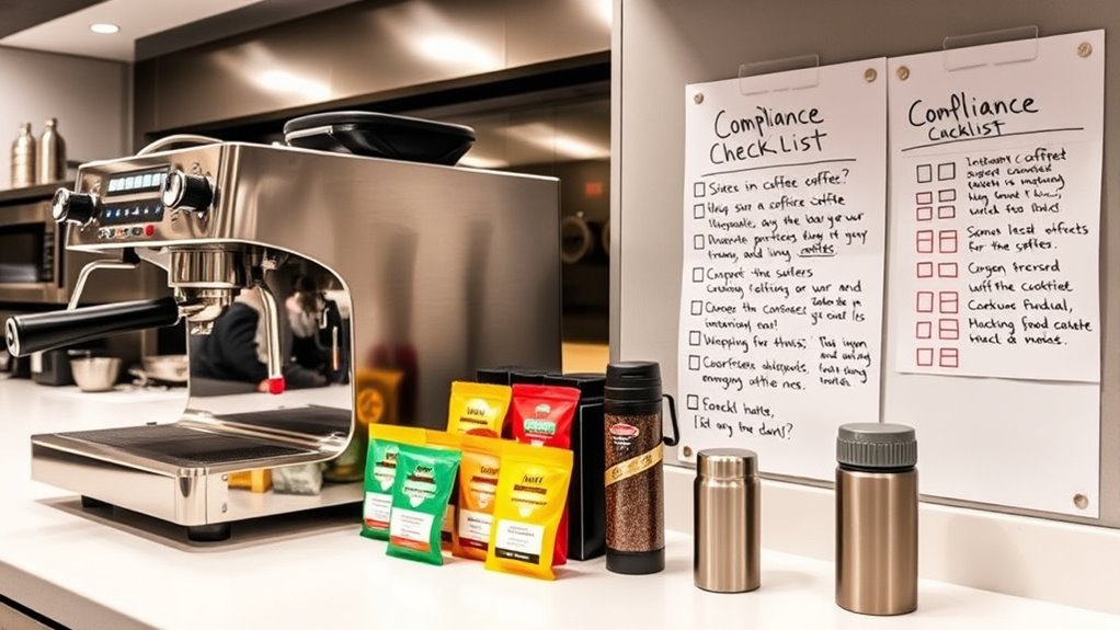 ensure safe coffee practices