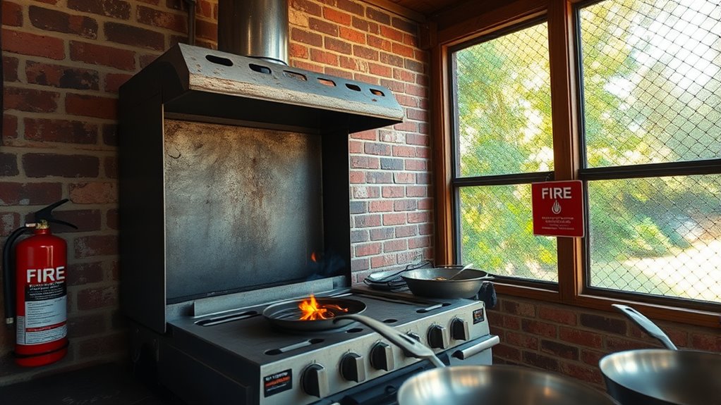 ensure safe cooking environment