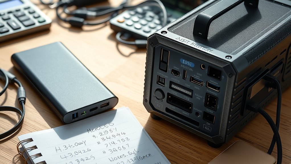 estimate device power requirements