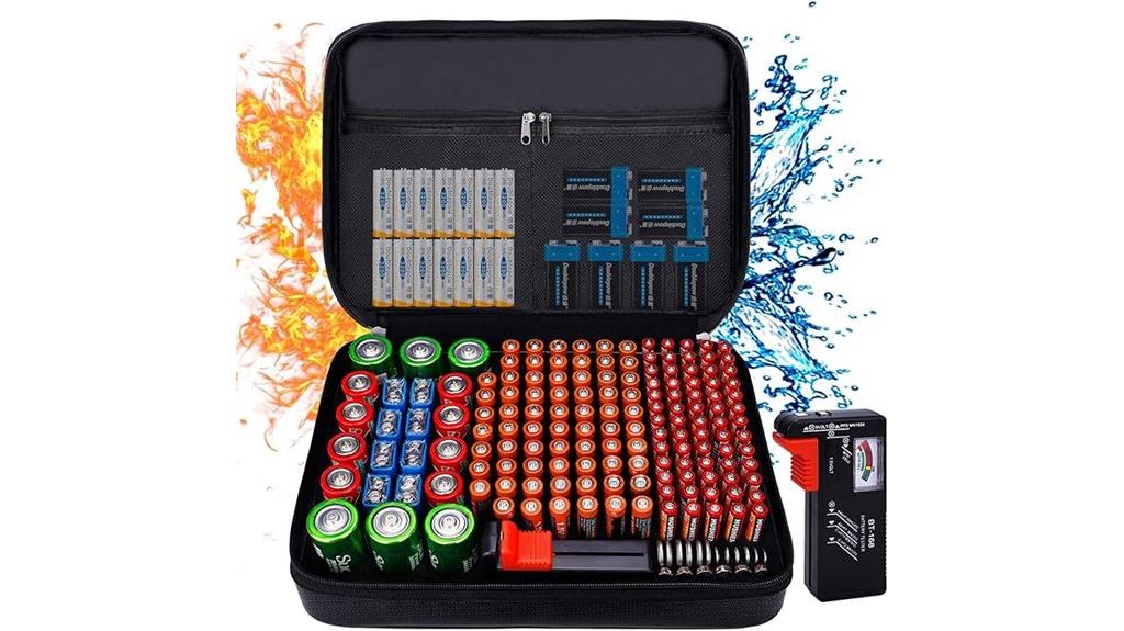 fireproof battery storage case