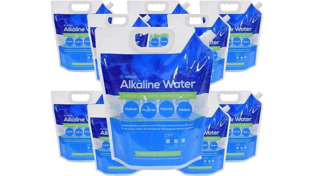 five liter water bags