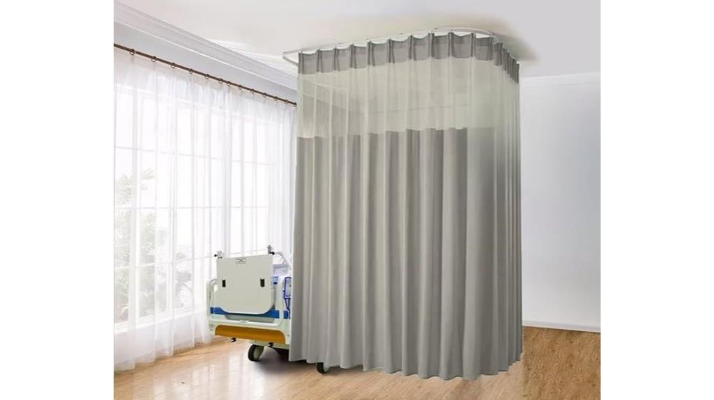 flame resistant hospital curtain