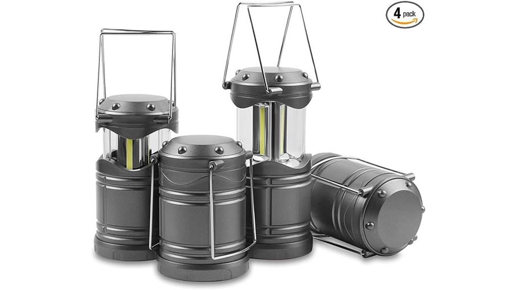 four pack battery lantern