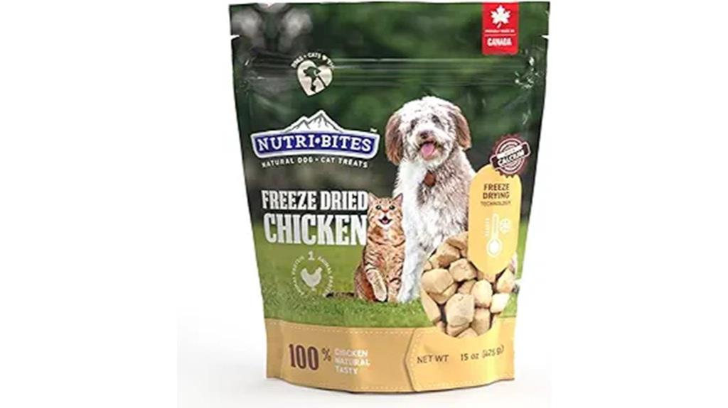 freeze dried chicken treats