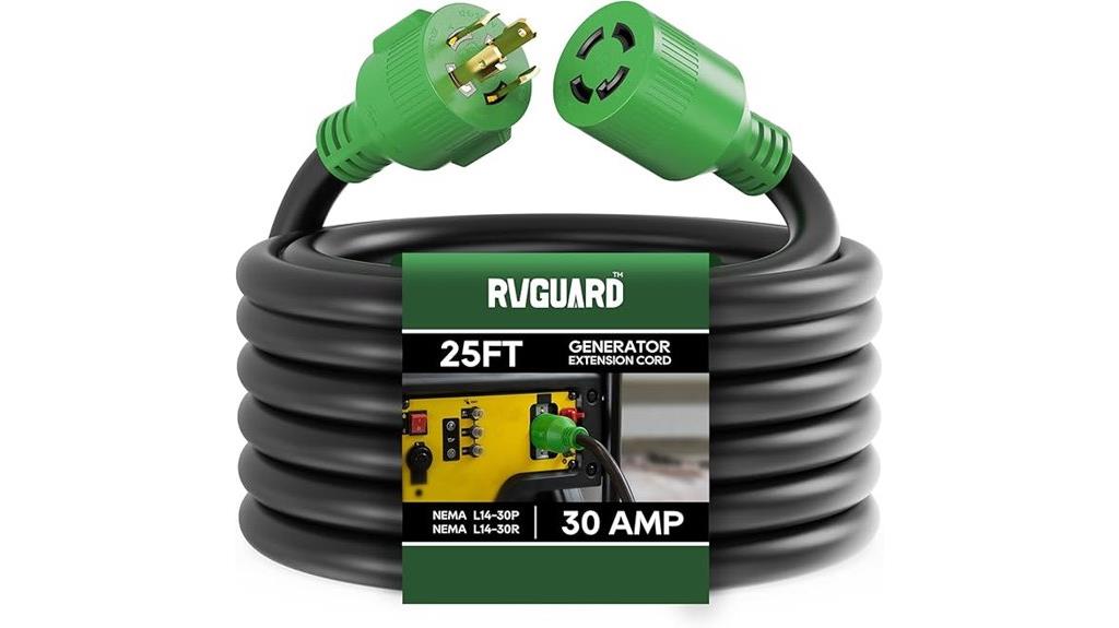 generator extension cord 30a