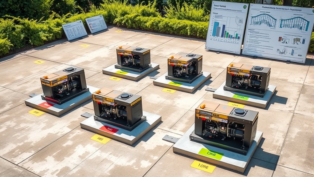generator placement and terminology