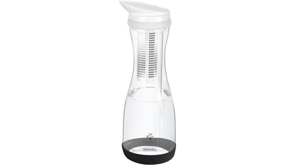 glass water filter pitcher