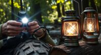 headlamps lanterns comparison rules