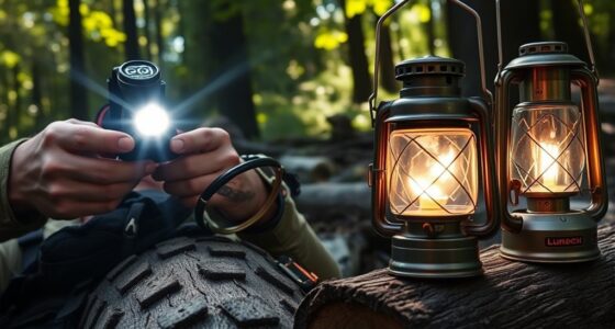 headlamps lanterns comparison rules