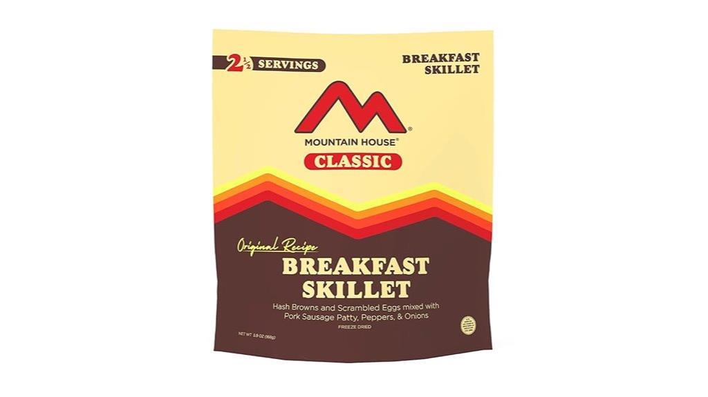 hearty breakfast skillet meal