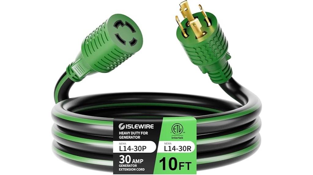 heavy duty 30a extension cord