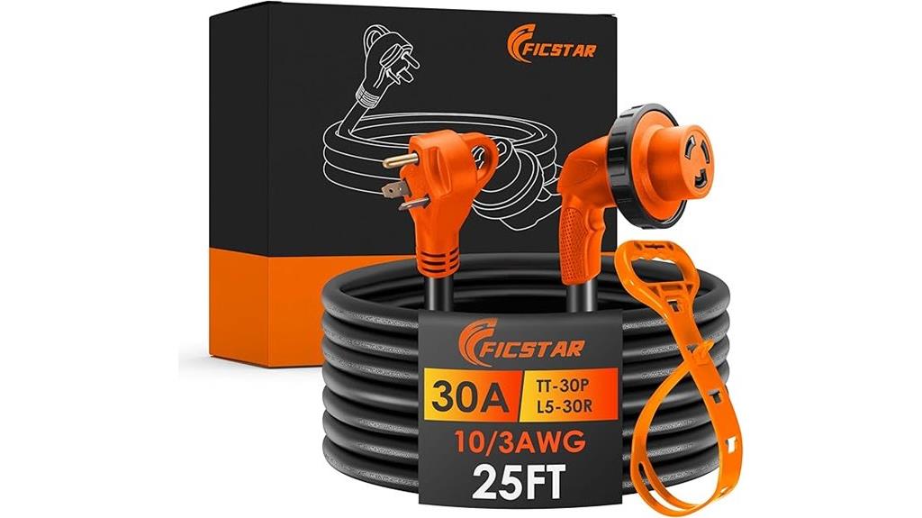 heavy duty rv power cord