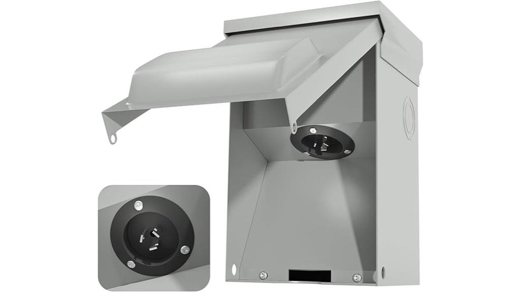 heavy duty waterproof inlet