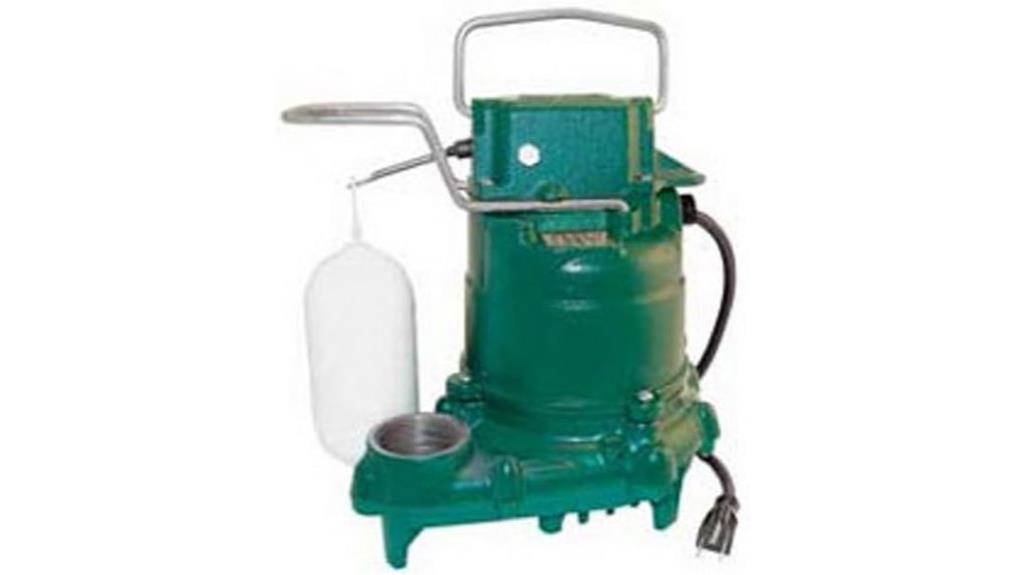 high capacity basement sump pump