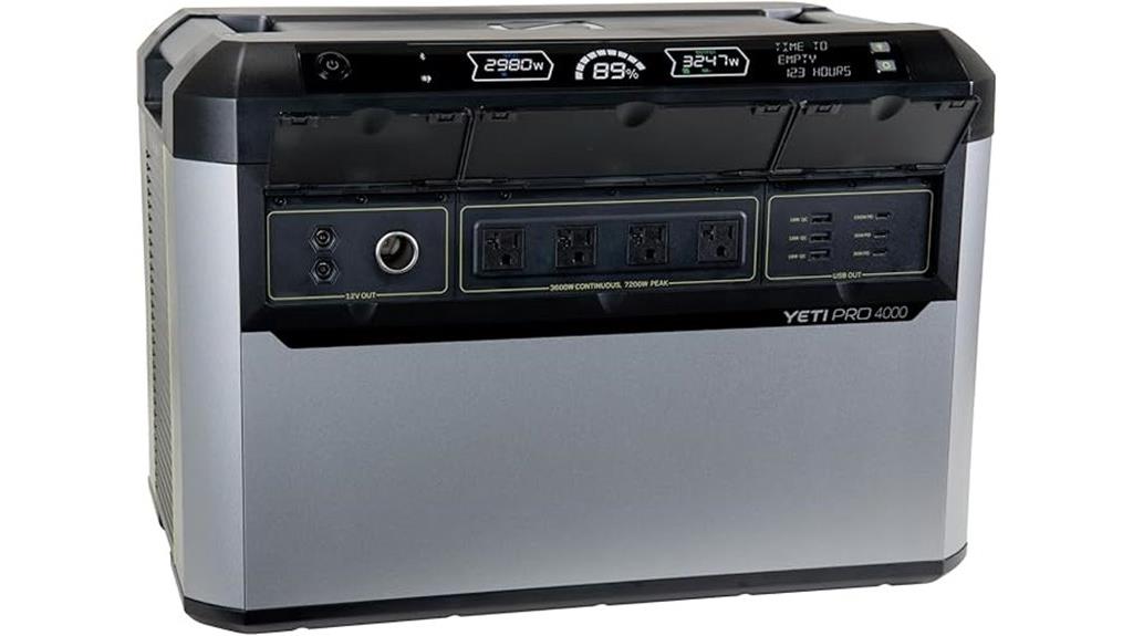 high capacity portable power