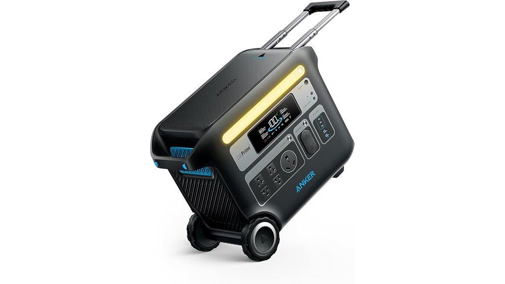 high capacity portable power station