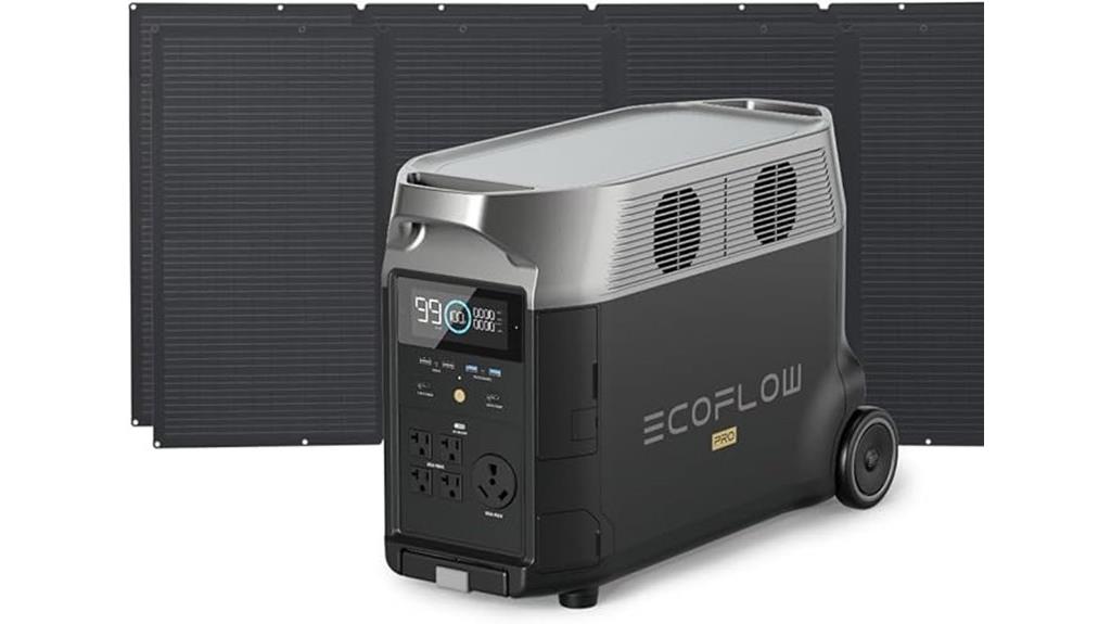 high capacity solar power system