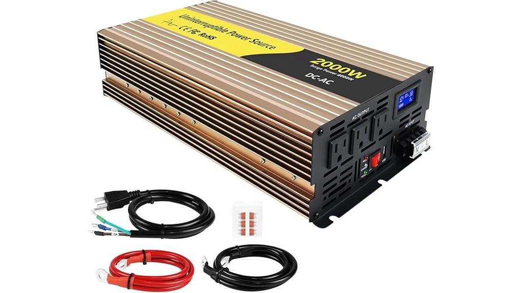 high power backup system