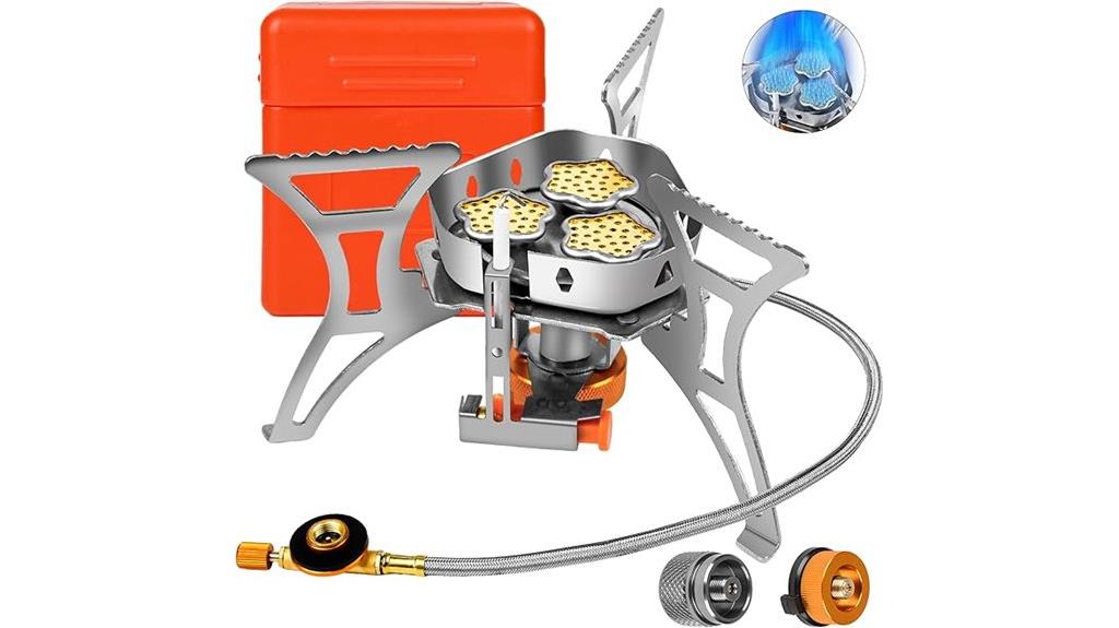 high power portable camping stove