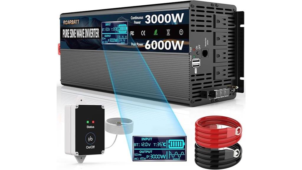 high power pure sine wave