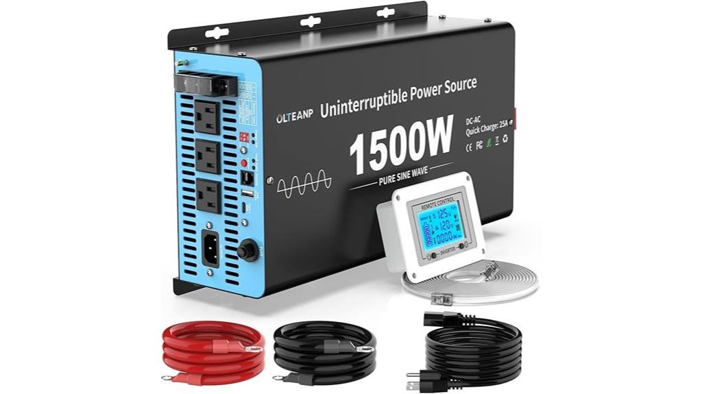 high power sump backup