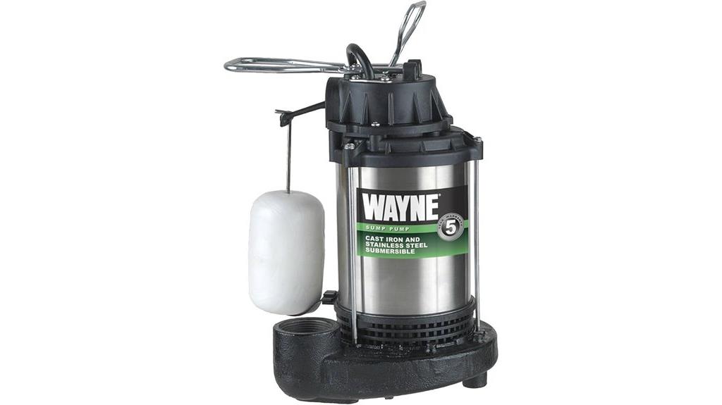 high power sump pump