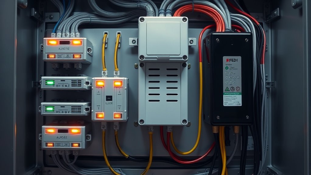 home surge protection components
