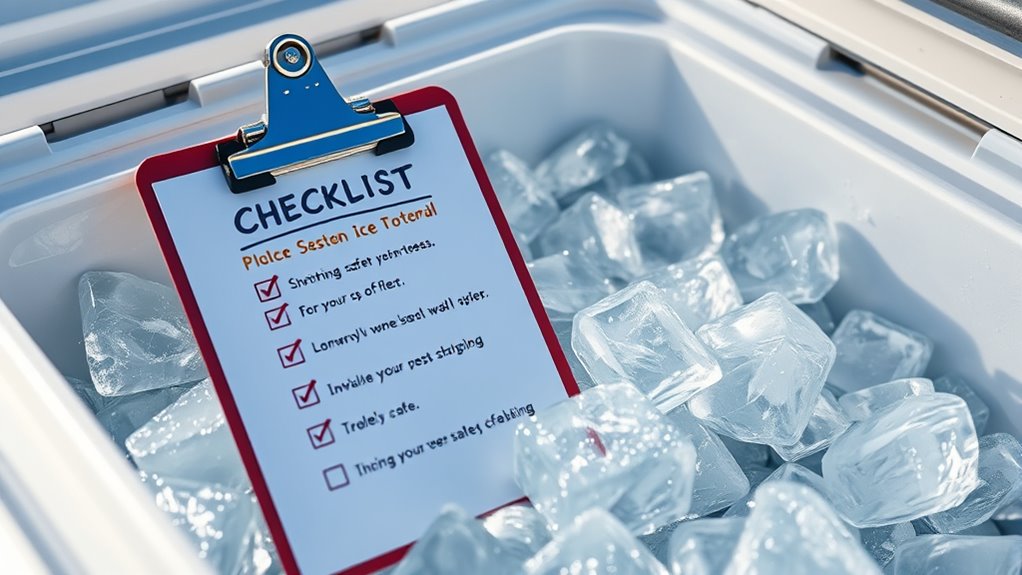ice rotation safety checklist