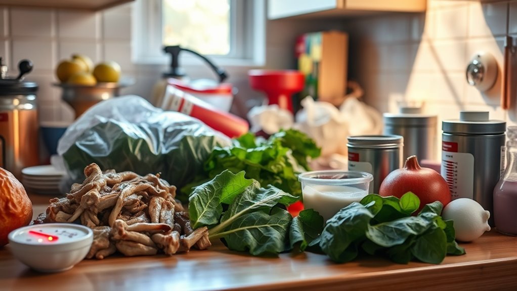 identify spoiled discard safely