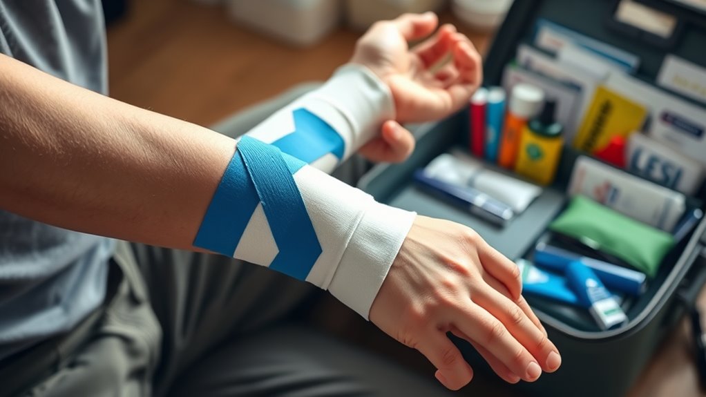 immobilize ice comfort prevent