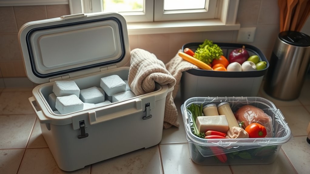 keep food cold effectively