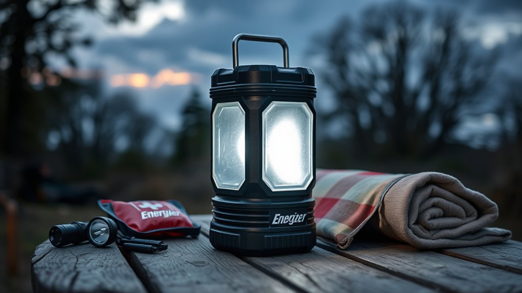 key emergency lantern features