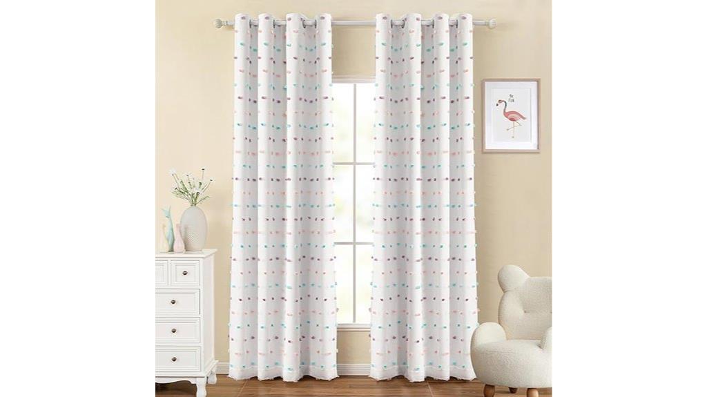 kids blackout curtain set
