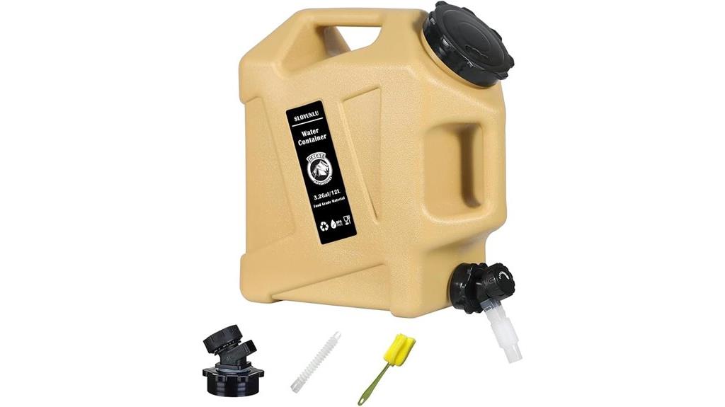 large bpa free camping jug