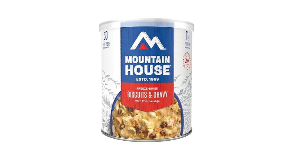 large canned biscuit gravy