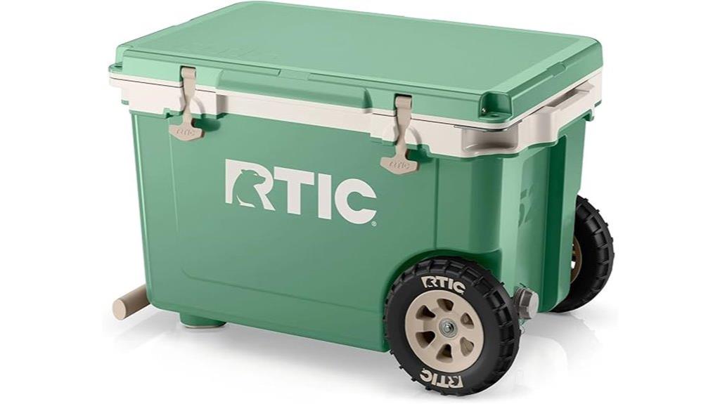 large lightweight wheeled cooler