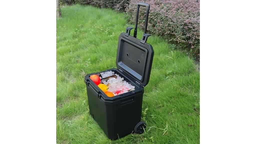 large outdoor camping cooler