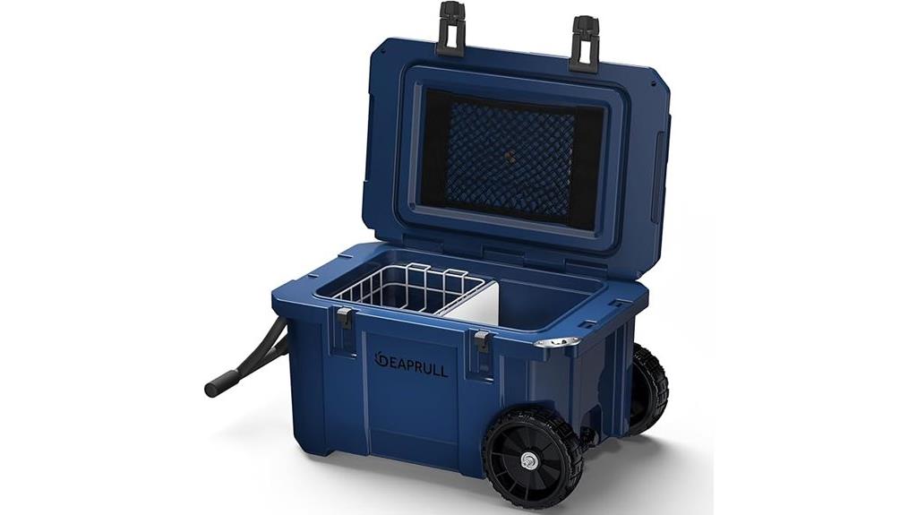 large portable wheeled cooler