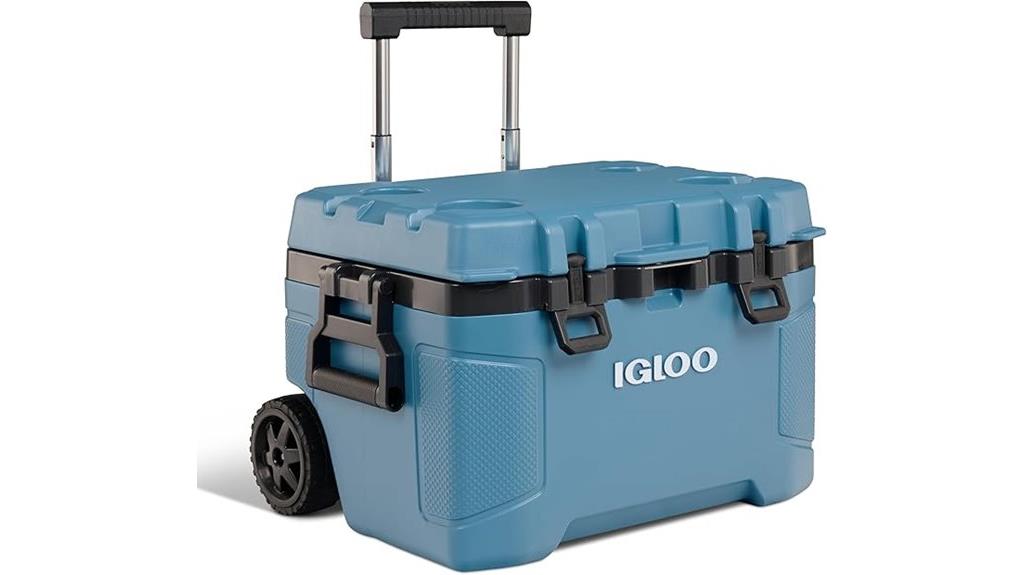 large wheeled cooler