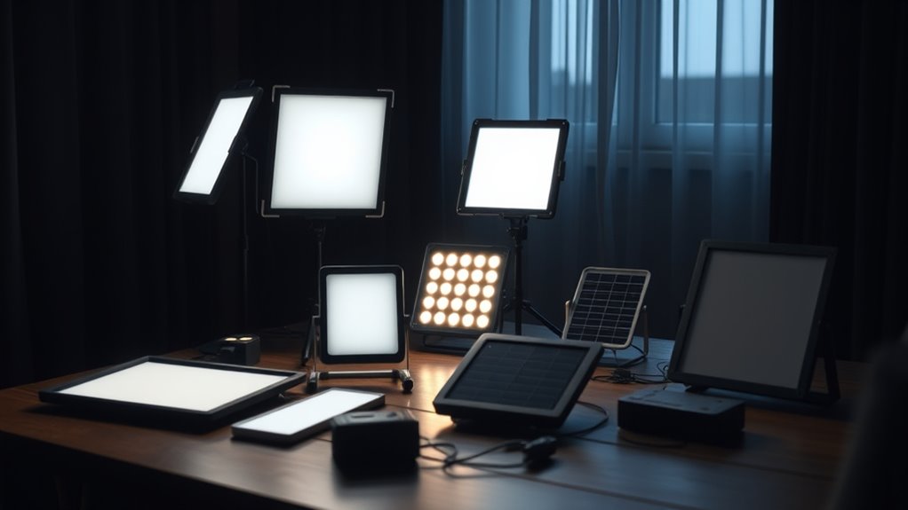 lighting choice for blackouts