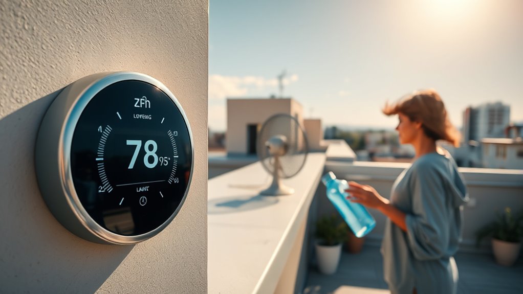 limit heat generating activities outdoors