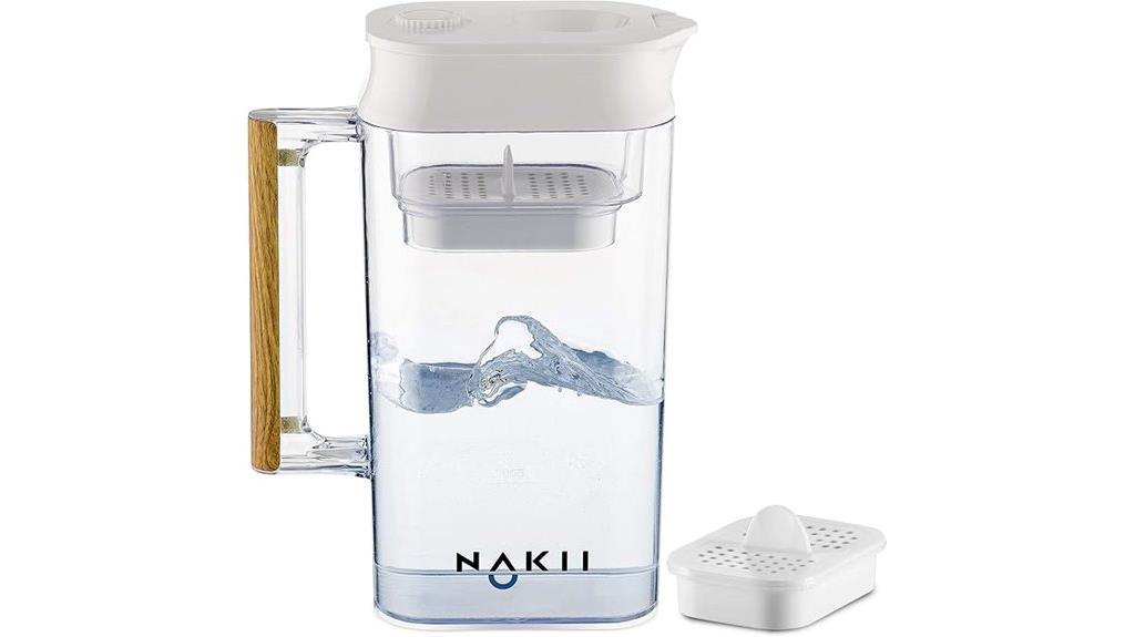 long lasting filter pitcher