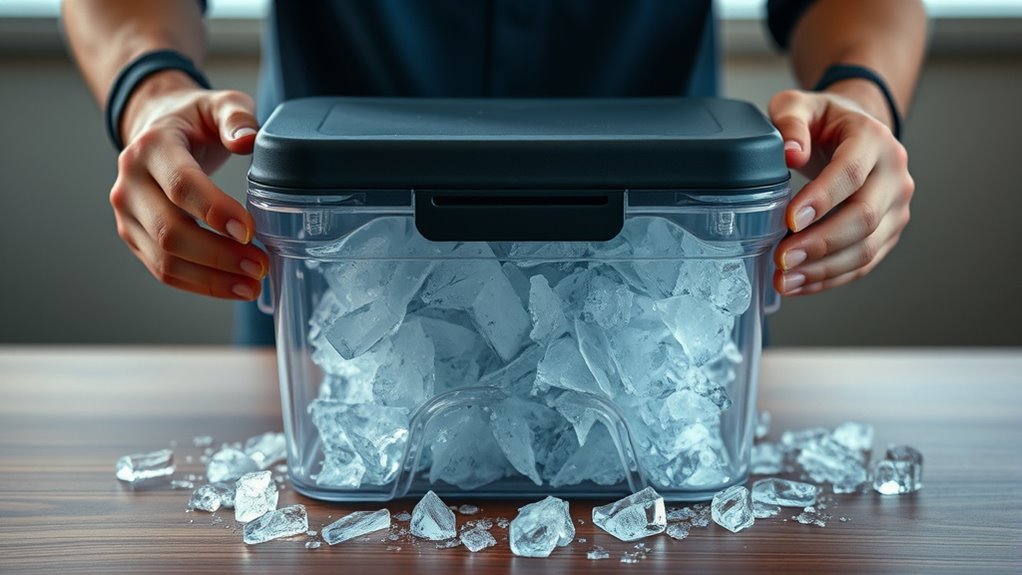 maintain ice stay alert