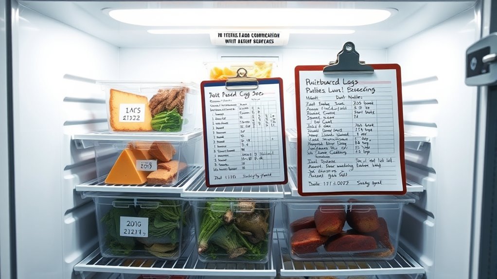 maintain spoiled food records